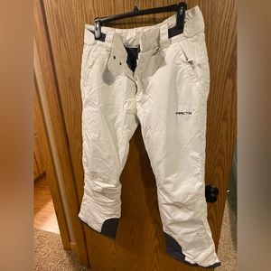 Women’s XL White Snow Pants